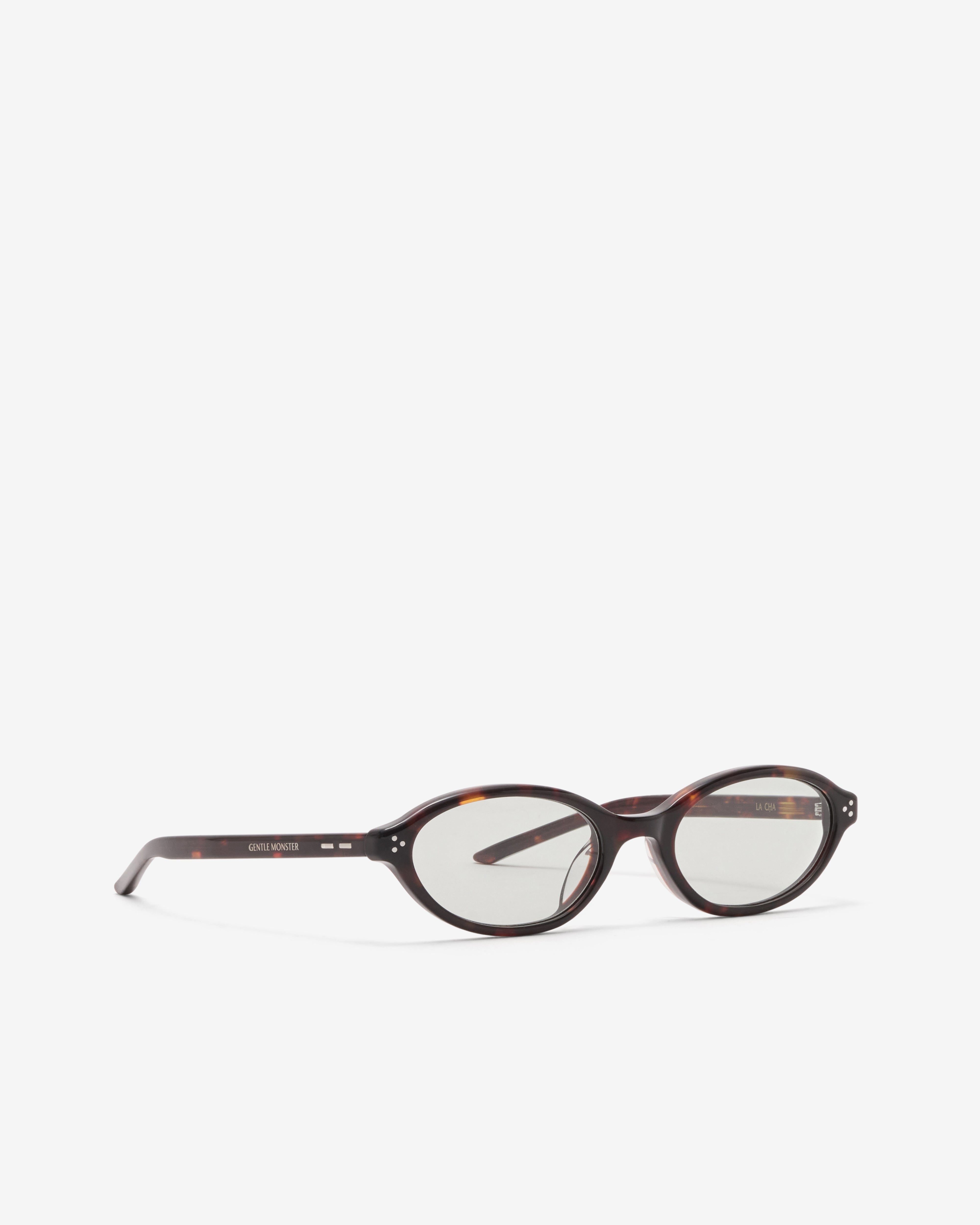 GENTLE MONSTER la cha 完売品 Gentle Monster: La Cha-T1 (Tortoise/Green) | Dover Street Market