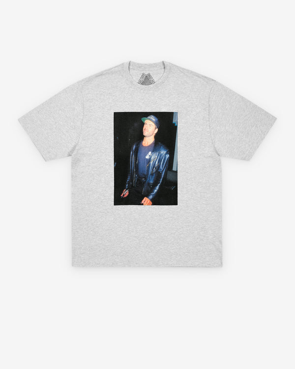 Palace - Men's George Michael T-Shirt - (Grey Marl)