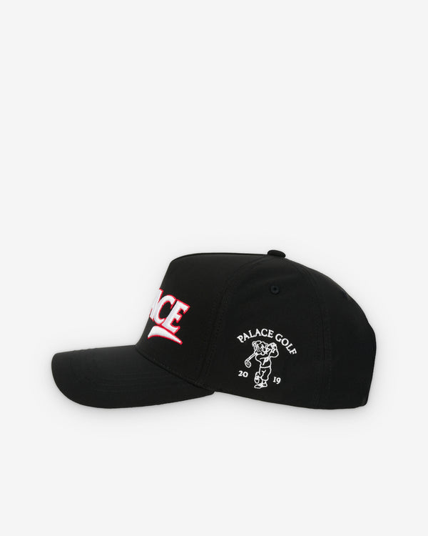 Palace - Men's Golf P-Frame 5-Panel Snapback - (Black)