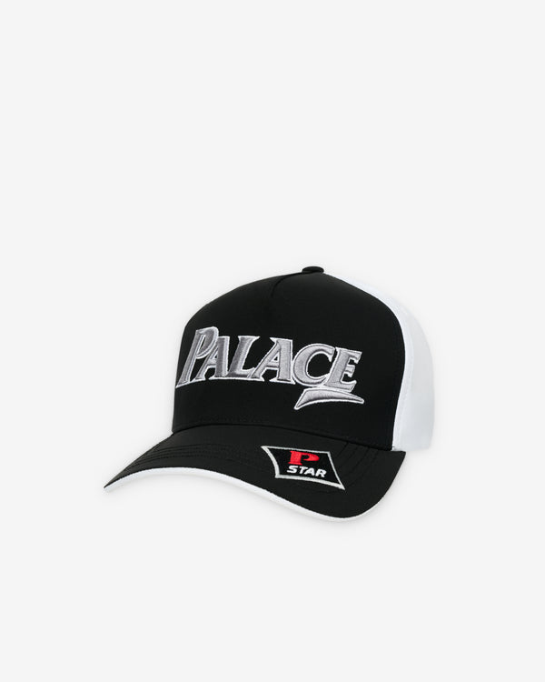 Palace - Men's Golf P-Frame 5-Panel Snapback - (White/Grey)