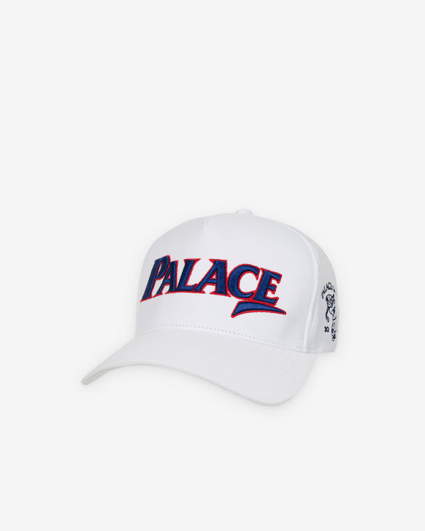 Palace - Men's Golf P-Frame 5-Panel Snapback - (White)