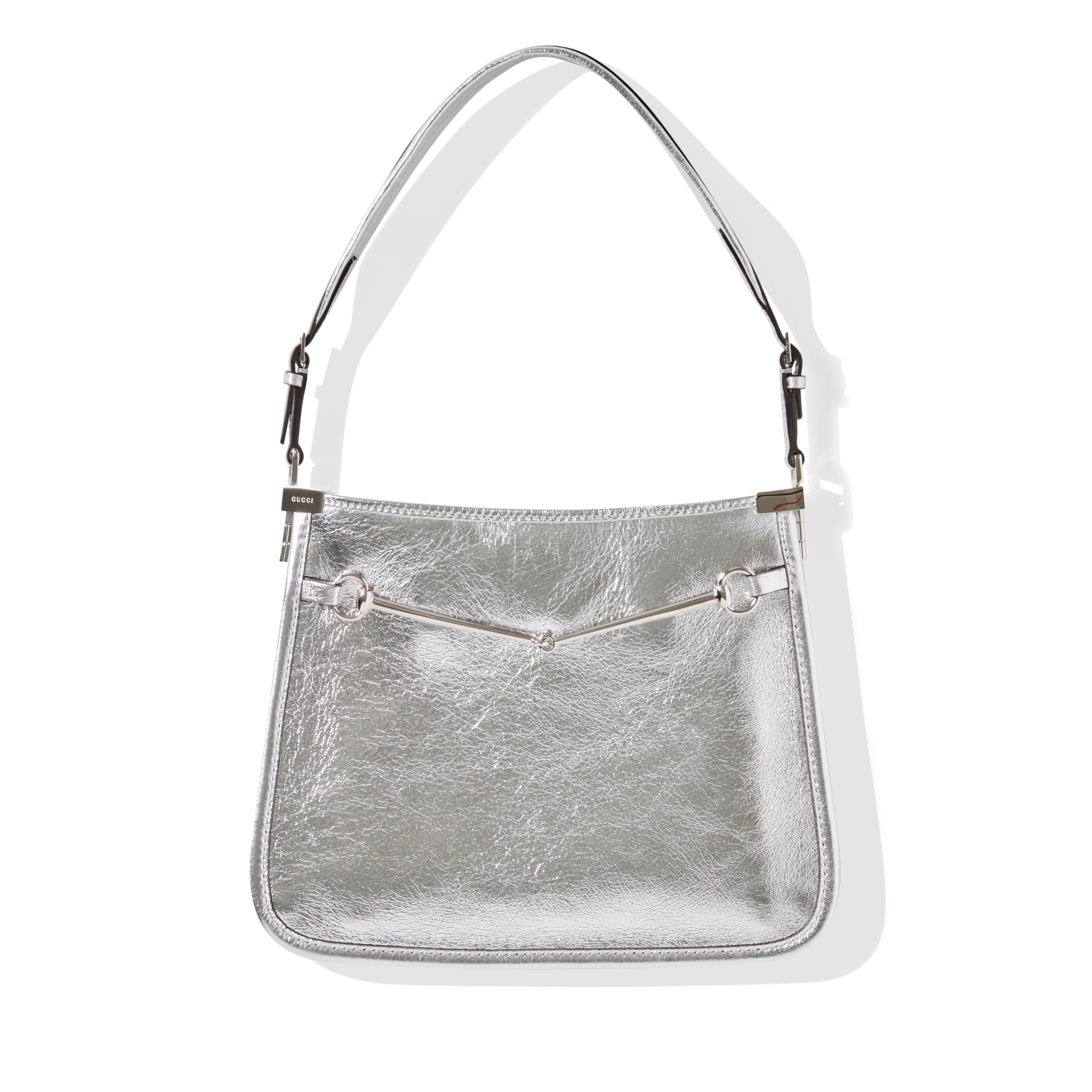 Gucci hot sale silver bag