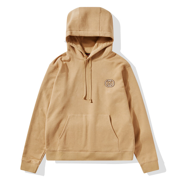 Gucci - Men's Cotton Jersey Hooded Sweatshirt - (Light Caramel)