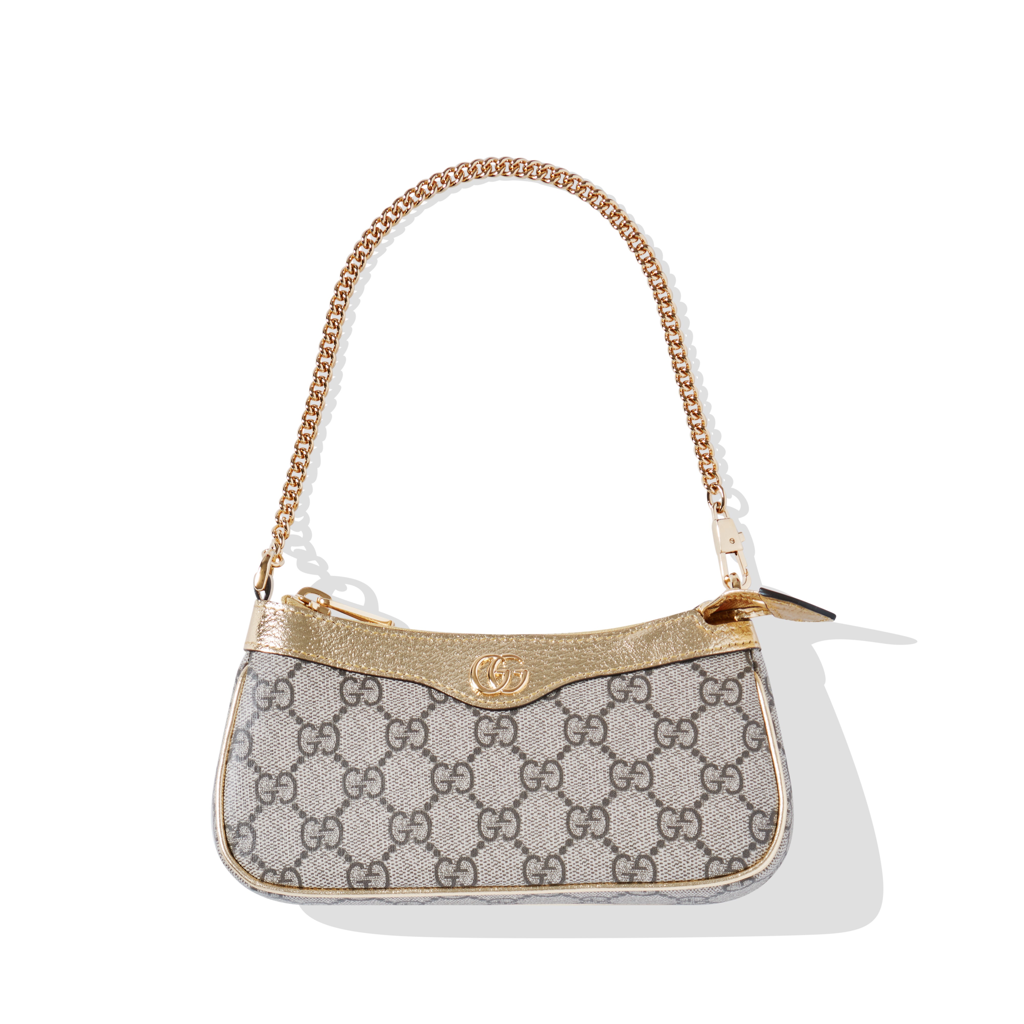 Gucci Women s Ophidia Mini Bag Gold Ebony Dover Street