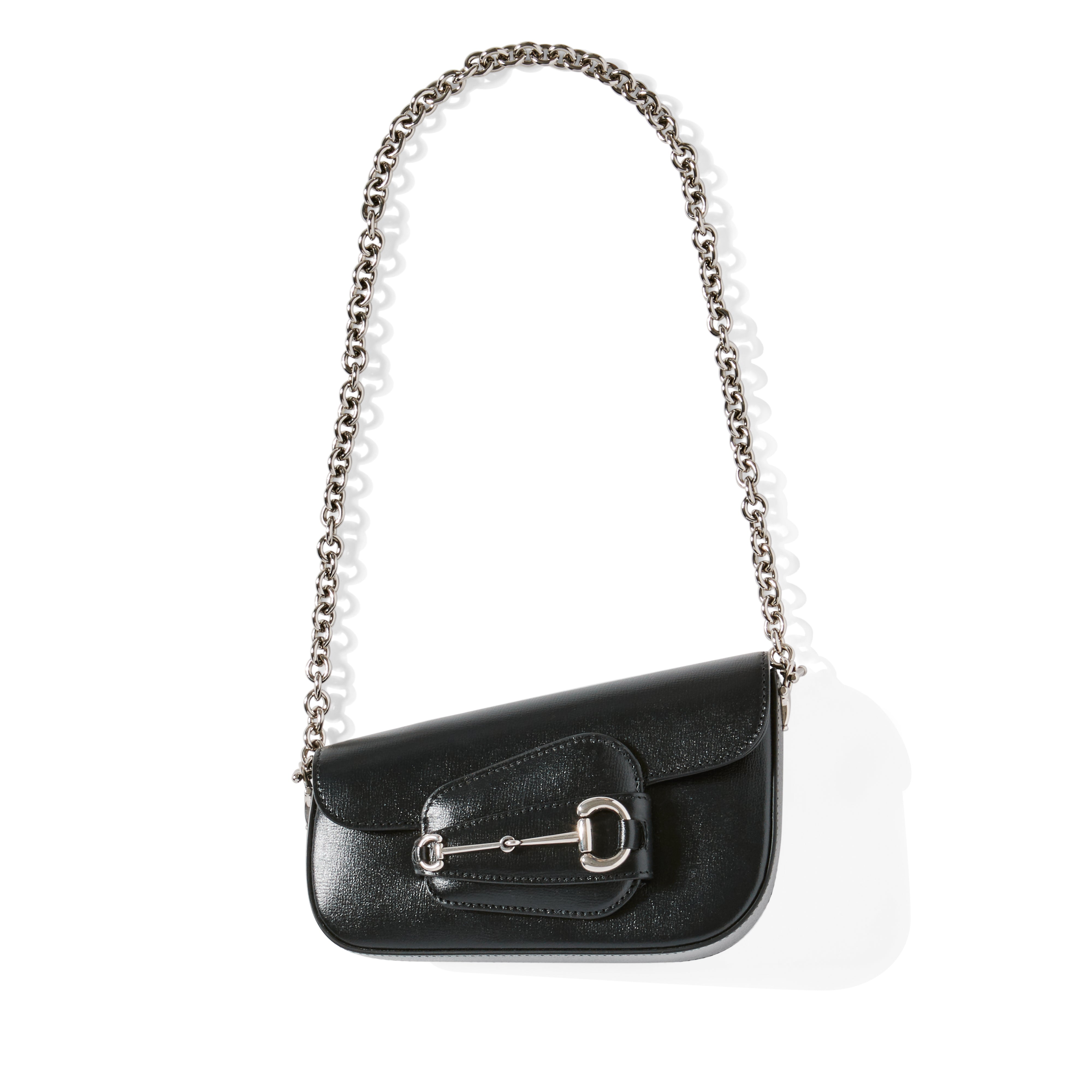 Gucci Women s 1955 Horsebit Mini Shoulder Bag Black