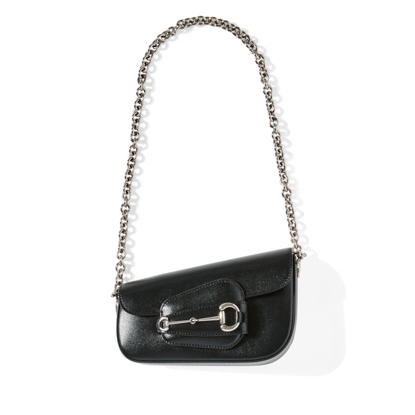 Gucci - Women's 1955 Horsebit Mini Shoulder Bag - (Black)