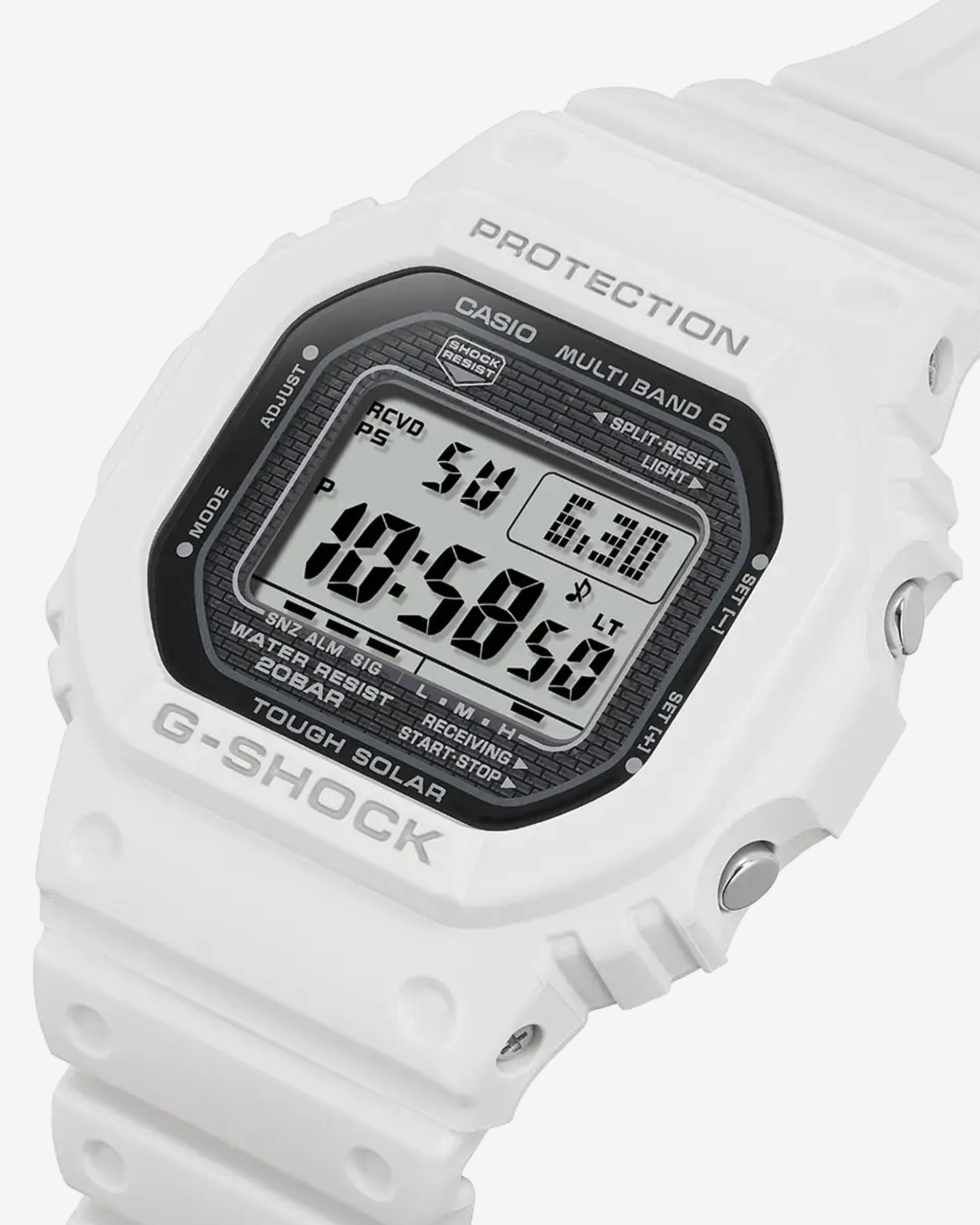 Casio: G-Shock GW-5000HS-1ER Heritage Series (White) | Dover