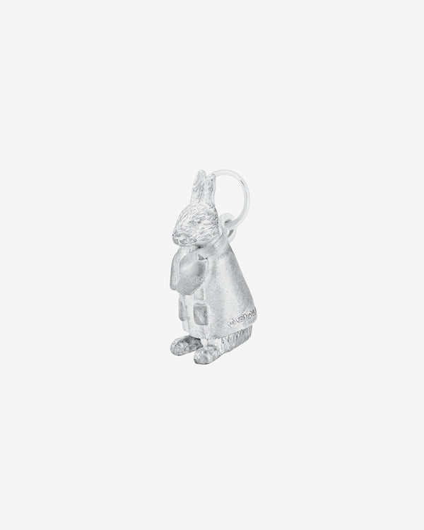 Bunney -  Workshop Rabbit Charm - (Silver)