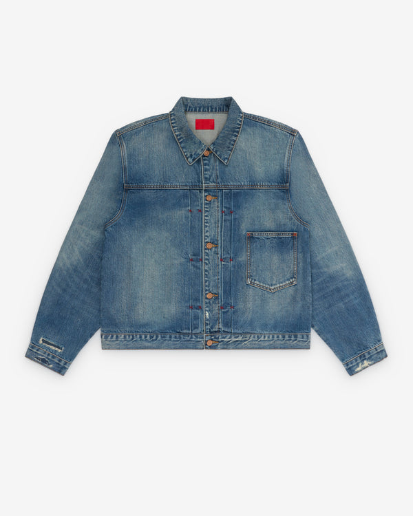 Fugazi - Men's Good Jean Jacket - (Washed)