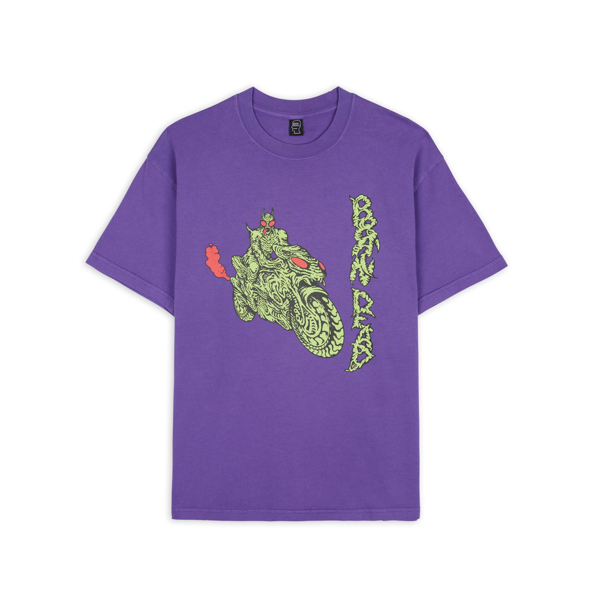Brain Dead - Men’s Goon Rider T-Shirt - (Purple) view 1
