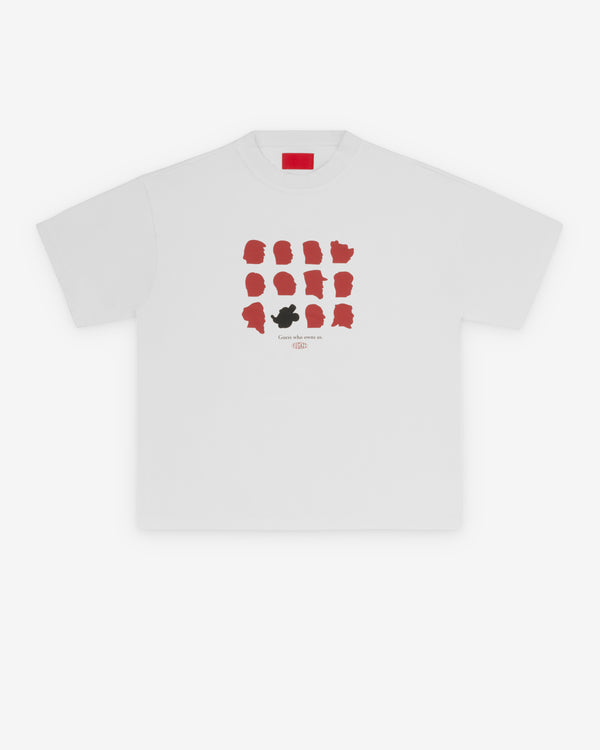 Fugazi - Men's Guess Who Tee - (White)