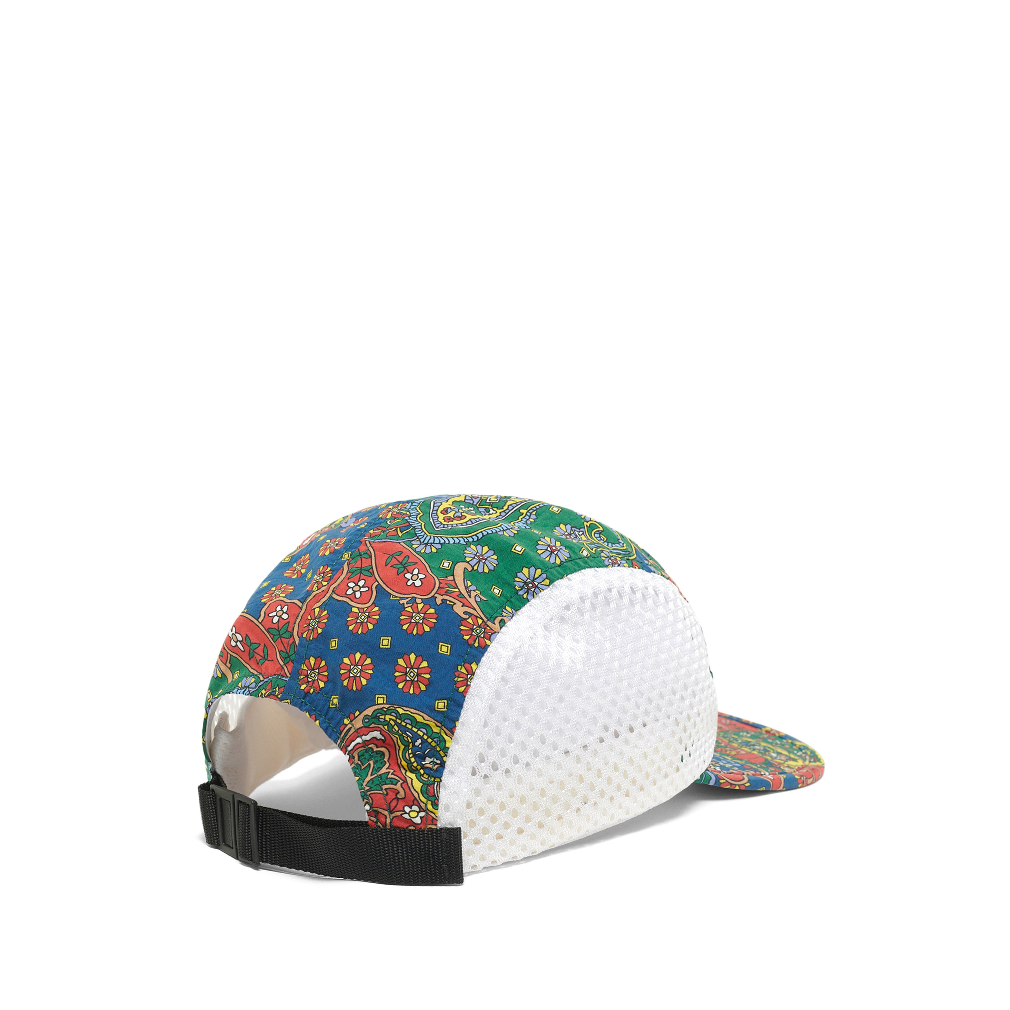 Noah - Men’s Nylon Runner Cap - (Green Paisley)