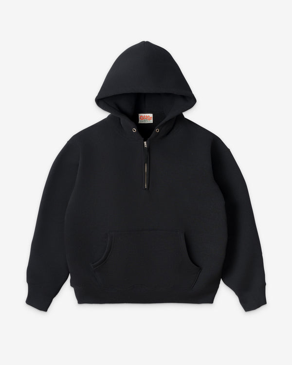 Cease - Men's Quarter Zip Hoodie - (Black)