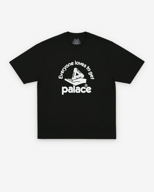 Palace - Hand Out T-Shirt - (Black)