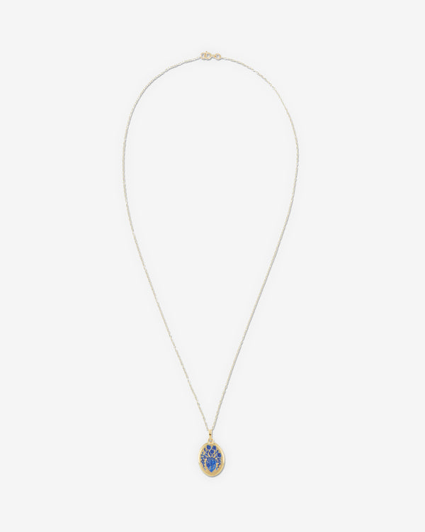 Castro Smith - Heart Pendant - (Gold/Blue)