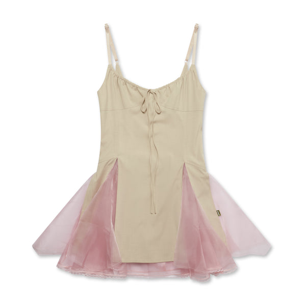 Heaven By Marc Jacobs - Women’s Handkerchief Princess Dress - (Beige)