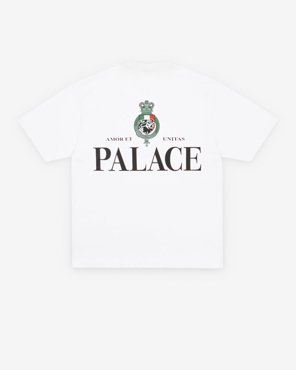 Palace - Men's Heavy Crest T-Shirt - (White)