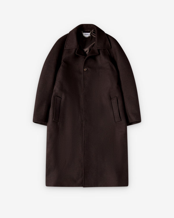 Hed Mayner - Men's Trench Coat - (Dark Brown)