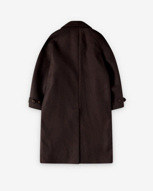 Hed Mayner - Men's Trench Coat - (Dark Brown)