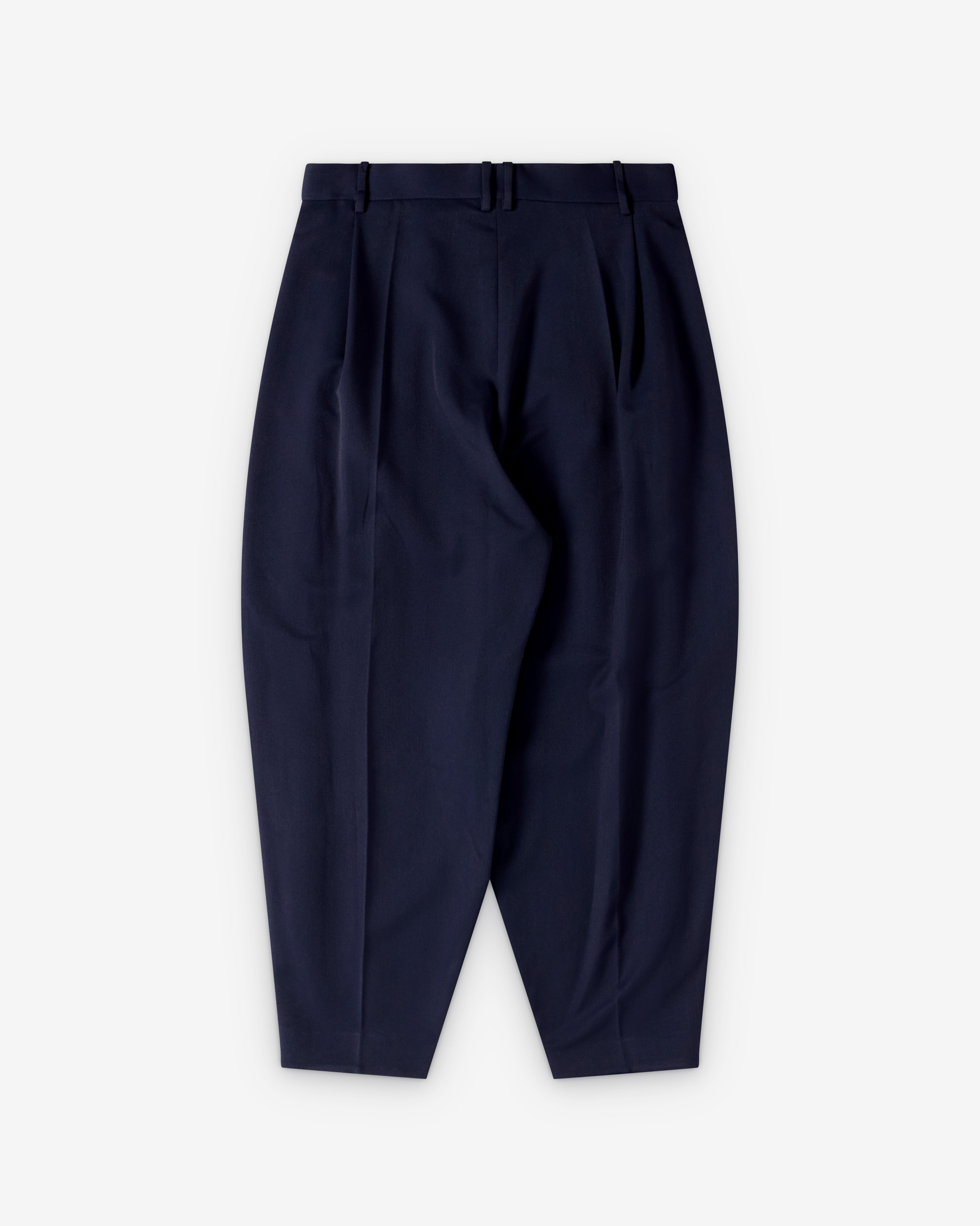 Hed Mayner: Men's Tapered Pants (Blue) | Dover Street Market London