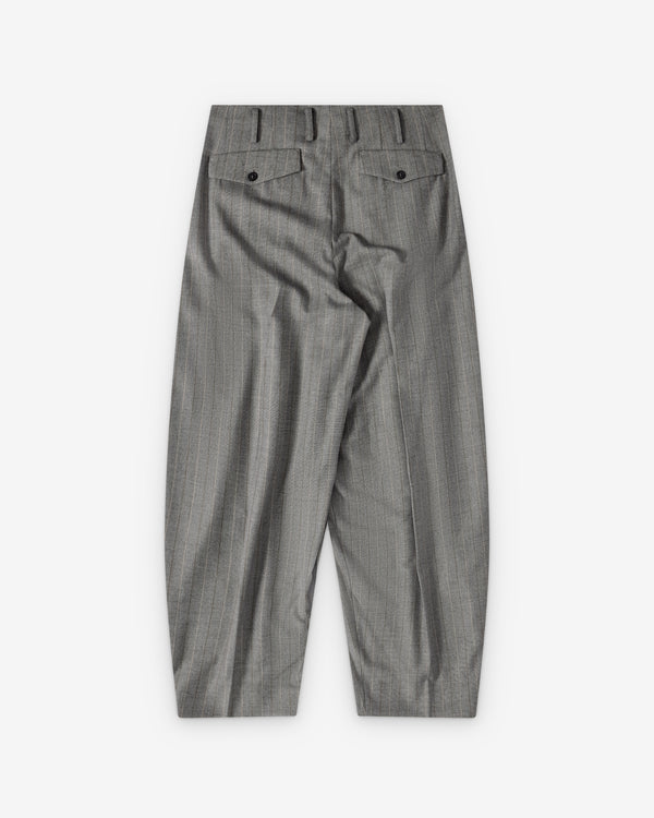 Hed Mayner - Men's Double Pleat Pants - (Oxford)
