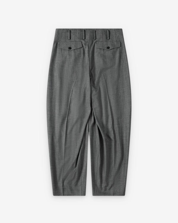 Hed Mayner - Men's Double Pleat Pants - (Oxford)
