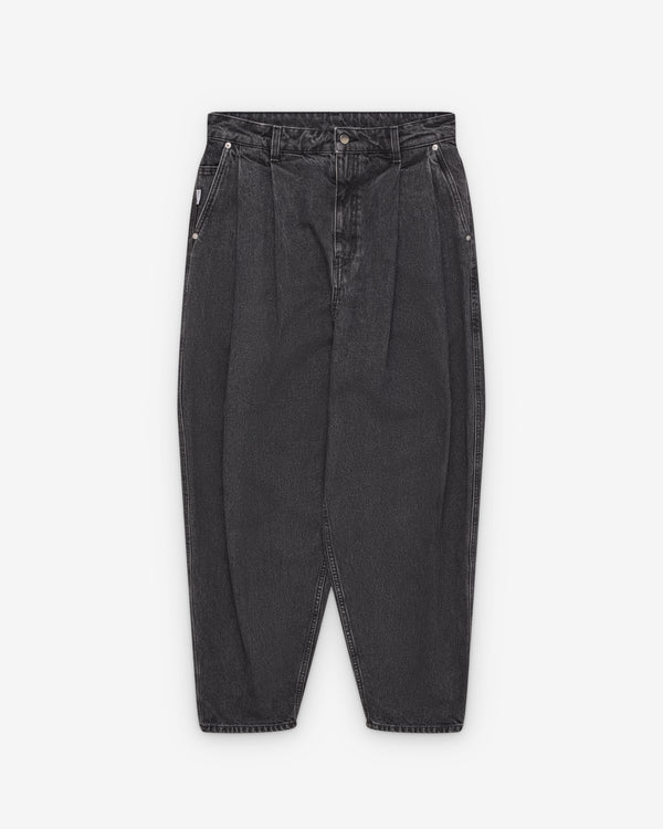 Hed Mayner - Men's Pleated Jeans - (Dark Grey)