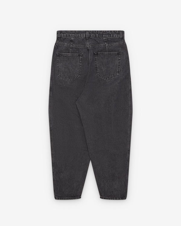 Hed Mayner - Men's Pleated Jeans - (Dark Grey)