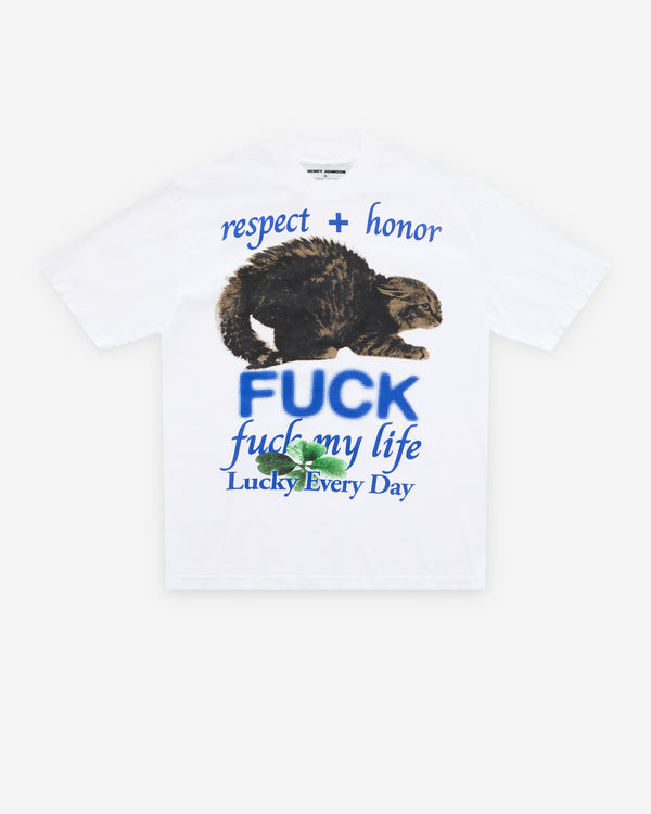Henry Johnson - Respect + Honor T-Shirt - (White)