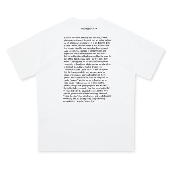 Honey Fucking Dijon - Chantal Short Sleeves T-Shirt - (White)