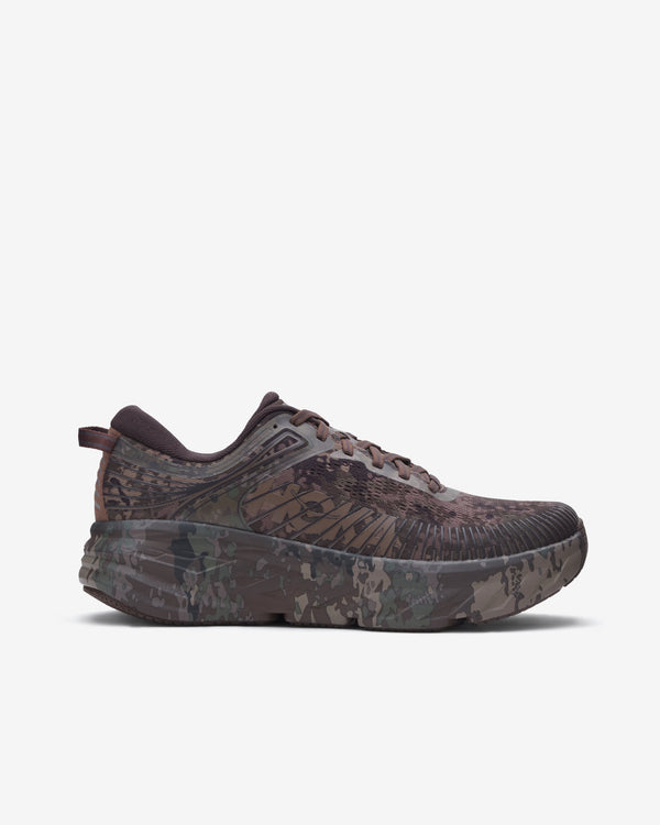 Hoka - Men's Beams Bondi 7 - (Chestnut/Black Bean)
