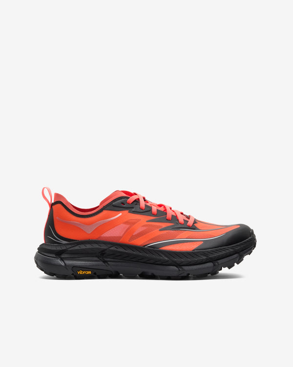 Hoka - Men's Mafate Speed 4 Lite - (Neon Flame/Black)
