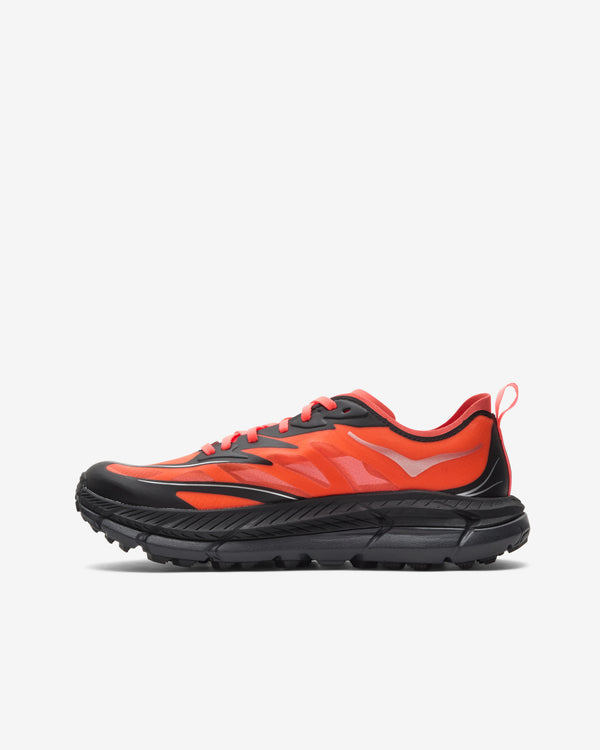 Hoka - Men's Mafate Speed 4 Lite - (Neon Flame/Black)