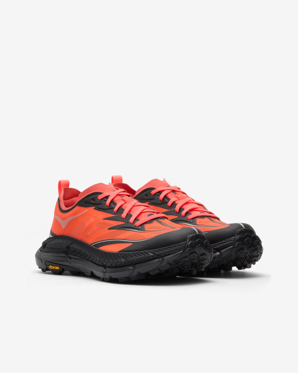 Hoka - Men's Mafate Speed 4 Lite - (Neon Flame/Black)