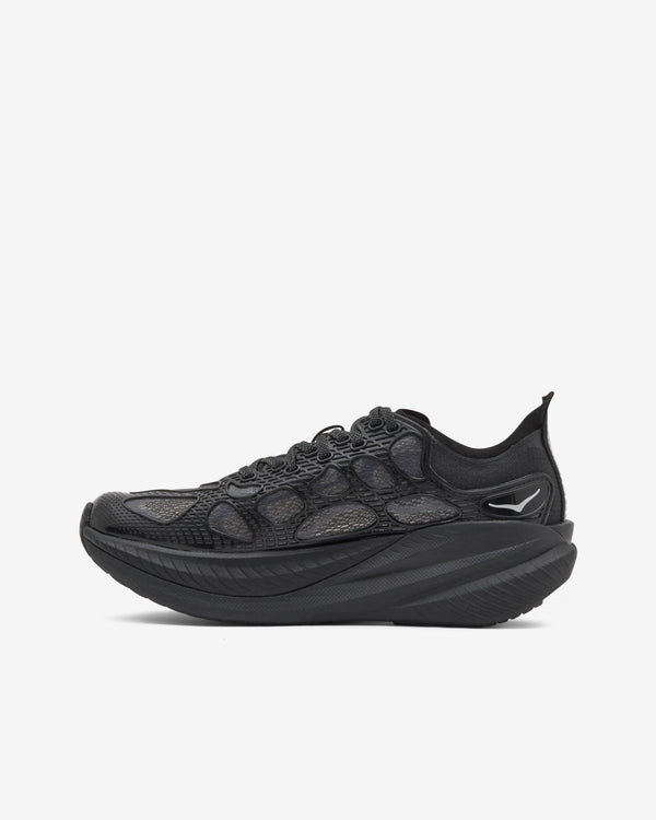 Hoka - Men's Mach X Caged - (Black/Midnight Blue)
