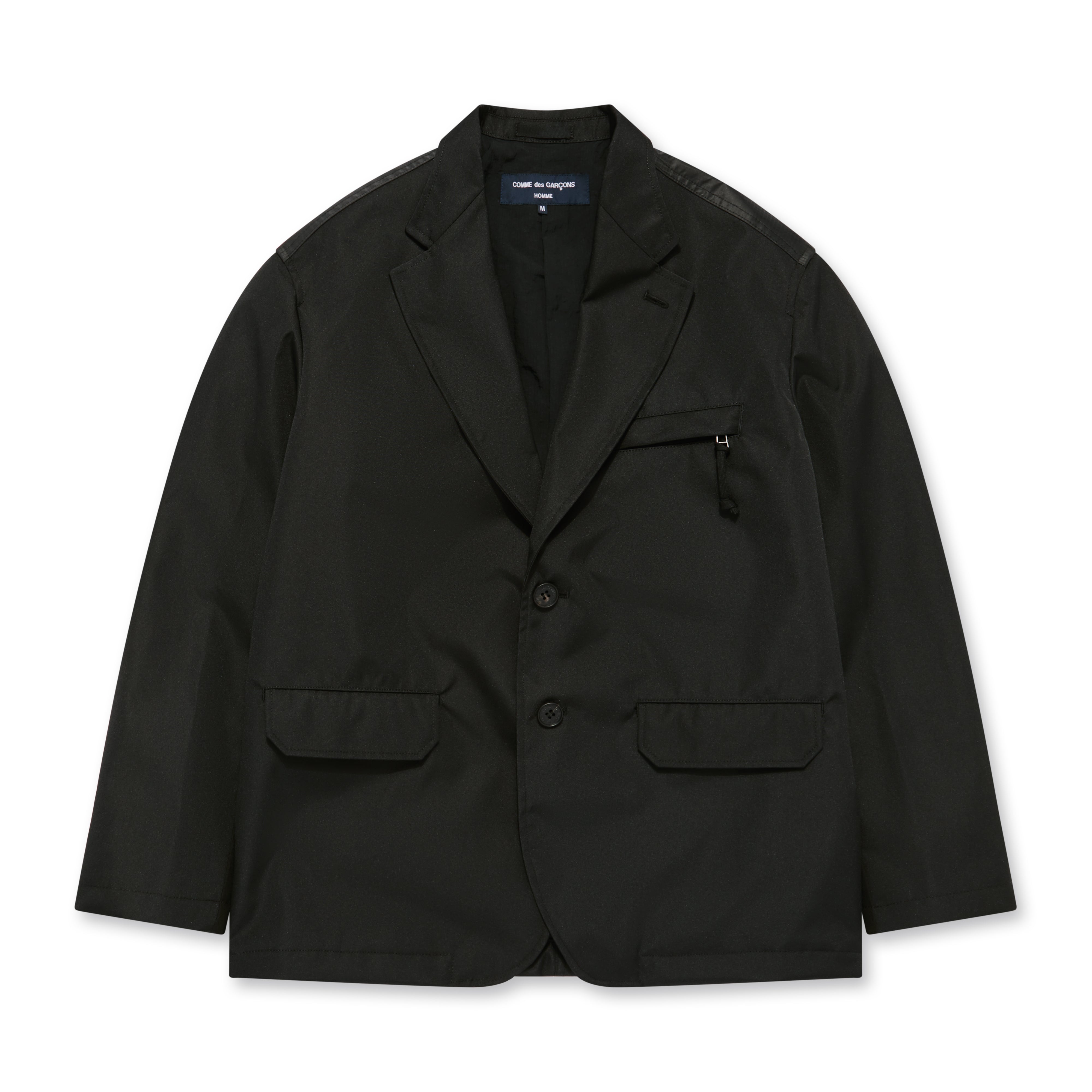 Comme des Garçons Homme - Men's Polyester Jacket - (Black) | Dover ...