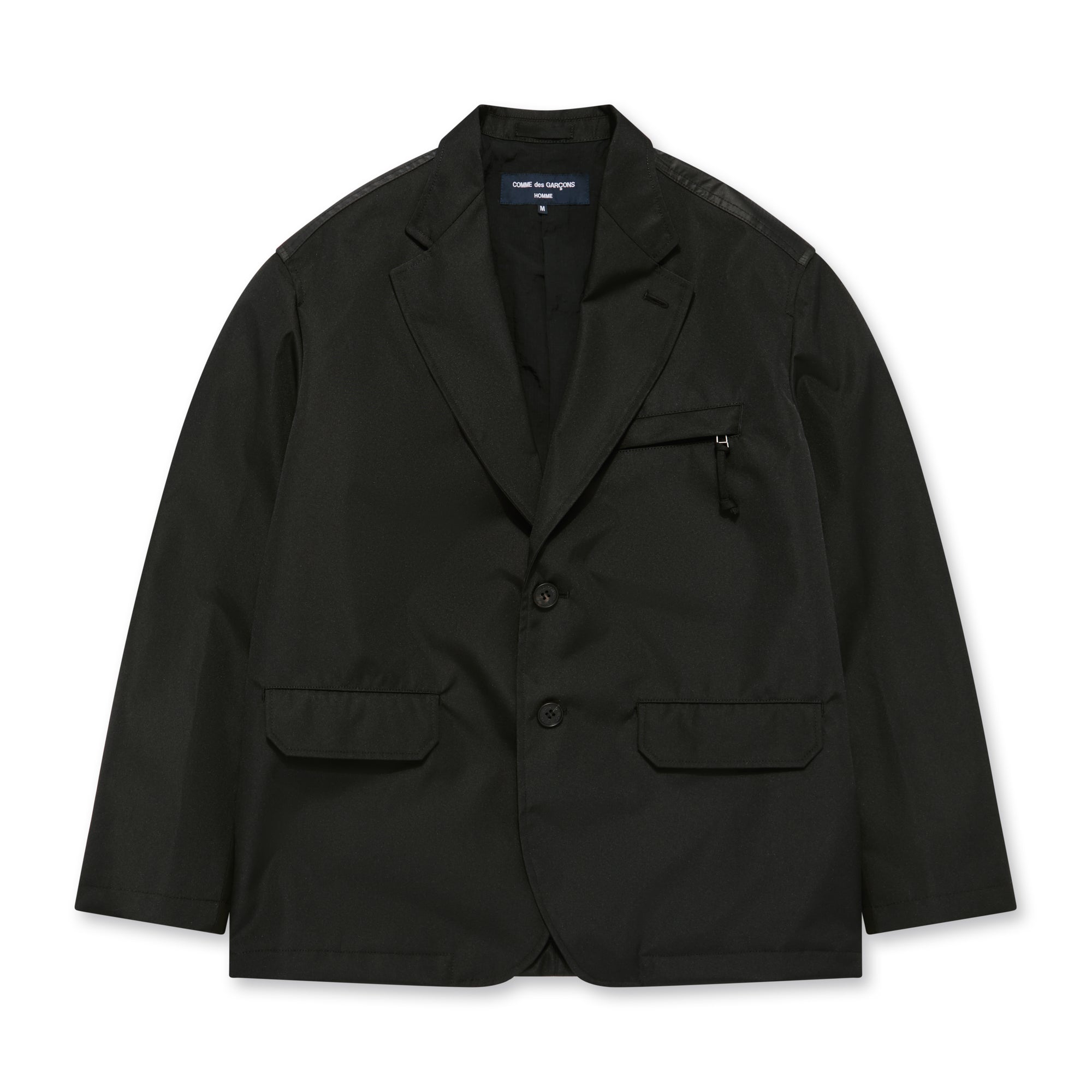 Comme des Garçons Homme - Men’s Polyester Jacket - (Black) view 5
