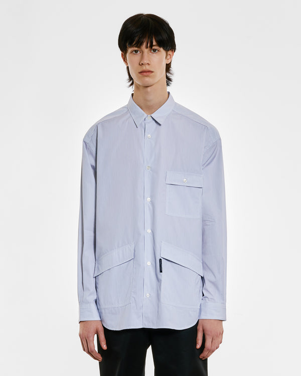 Comme des Garçons Homme - Men’s Pocket Shirt - (Stripe)