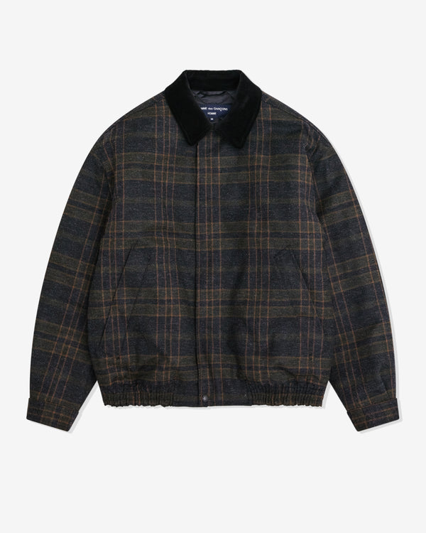 Comme des Garçons Homme - Men's Wool Tweed Jacket - (Charcoal)