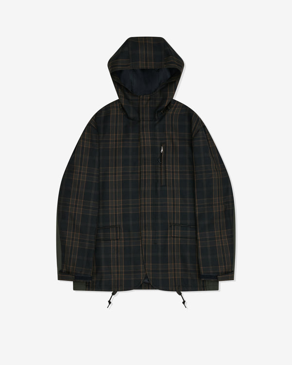 Comme des Garçons Homme - Men's Wool Check Jacket - (Black)