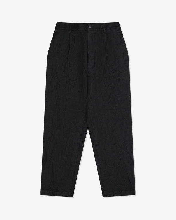 Comme des Garçons Homme - Men's Garment Milled Pants - (Black)