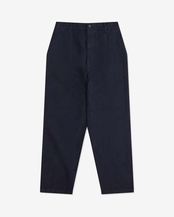 Comme des Garçons Homme - Men's Garment Milled Wool Pants - (Navy)