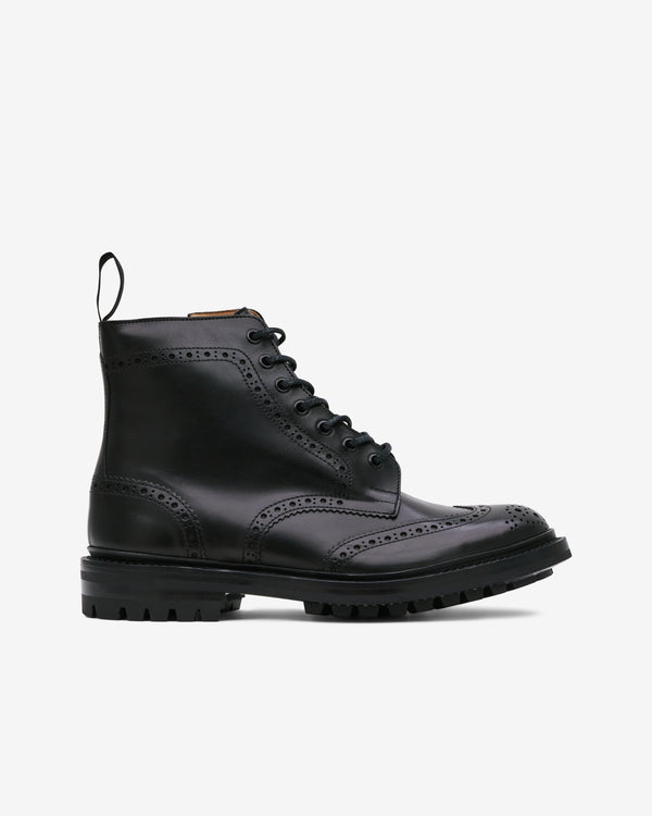 Comme des Garçons Homme - Trickers Smooth Brogue Boots - (Black)