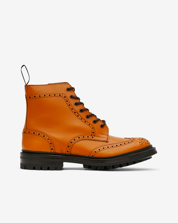 Comme des Garçons Homme - Trickers Smooth Brogue Boots - (Light Brown)