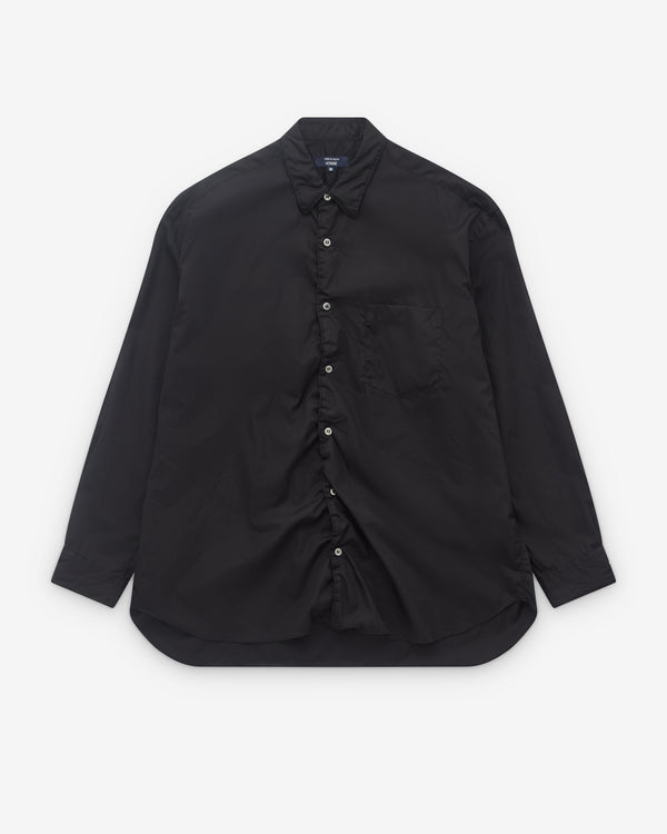 CDG Homme - Men’s Puckered Placket Shirt - (Black)