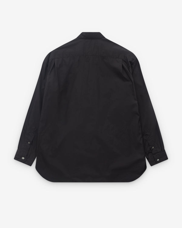 CDG Homme - Men’s Puckered Placket Shirt - (Black)