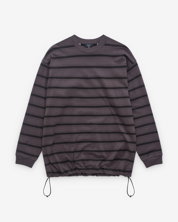 CDG Homme - Men's Striped Long Sleeve Top - (Brown)