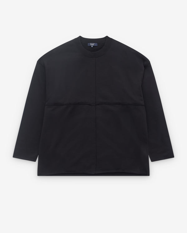 CDG Homme - Men’s Front Seam Pullover - (Black)