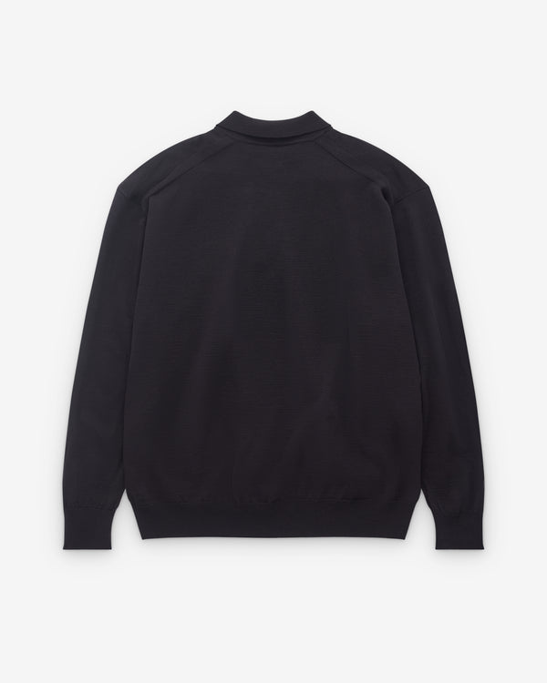 CDG Homme - Men’s Polo Knit Sweater - (Slate)