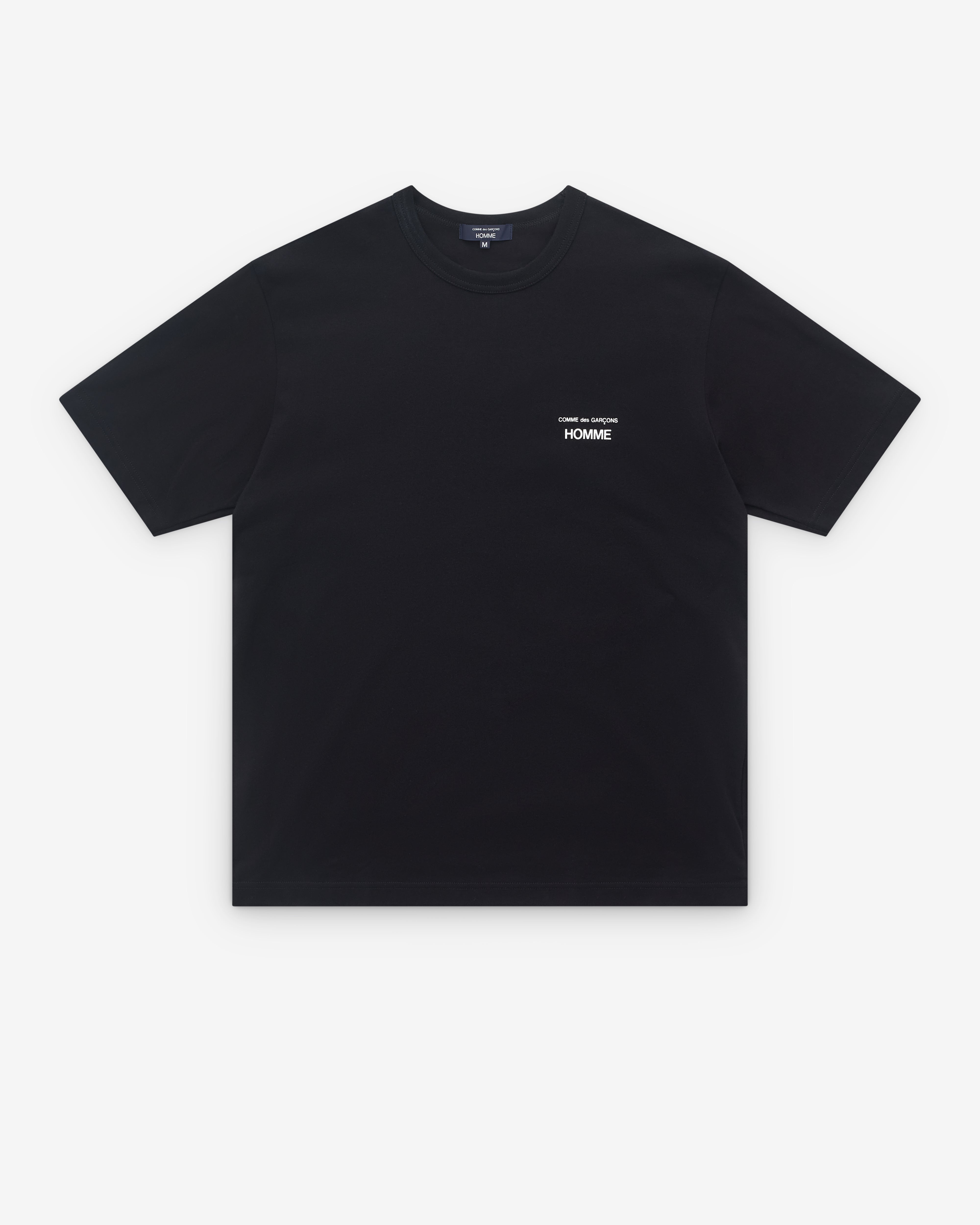 M　CDG COMME des GARÇONSモノクロ 黒 Tシャツ M Comme des garçons SHIRT - BLACK LOGO CDG SHIRT T-SHIRT – LE